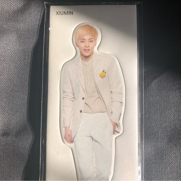 EXO Xiumin Min Seok Nature Republic Poster + Mini Standee - Picture 7 of 13